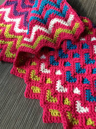 Baby Blanket Custom Colour Baby Blanket Chevron Stripe Hearts Reversible Crochet Baby Blanket Baby A Yarn Crafts Crochet Baby Afghan Crochet Crochet Baby