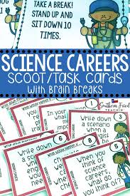 Get Your Students Up And Moving With This Fun And Engaging Science Careers Scoot Game Which Includes Task Cards Critical Thinking Activities Science Task Cards