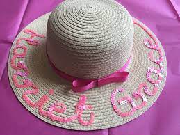 Customised Hats From The Personalised Hat And Bag Company See Facebook And Instagram Handmade Inspiration Hats Bespoke Hats