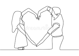 Le mot masochisme est formé à partir de son nom. Un Dessin Au Trait Continu Des Couples Faisant A Aimer Le Signe De Coeur Avec Leurs Mains Homme Et Femme Romantiques Mignons Dans Illustration De Vecteur Illustration Du Conception Forme 172922817