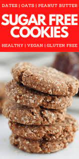 Desserts for diabetics no sugar brownies delicious delectable divine recipes : Sugar Free Date Cookies Only Three Healthy Ingredients