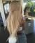 Long Blonde Straight Layered Hairstyles