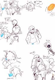 Sans x Frisk x Papyrus comic porn 