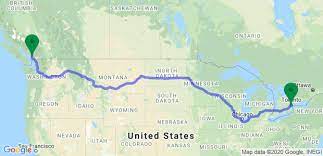 Here's the quick answer if you have a private jet and you can fly in the fastest possible straight line. Top 10 Movers From Toronto On To Vancouver Bc For 2021