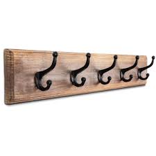 Free delivery and returns on ebay plus items for plus members. Domek Farmhouse Coat Rack Wall Mounted Wooden Large 33 5 5 Iron Hooks Rustic Premium Solid Fir Wood Coat Hanger Buy Online In Dominica At Dominica Desertcart Com Productid 121887793