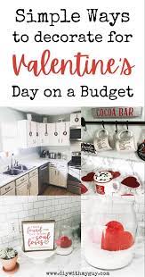 7 Easy Valentine S Day Home Decor Ideas In 2021 Diy Valentine S Day Decorations Diy Valentines Decorations Diy Valentines Crafts It's possibly the only time in the whole calendar where it's acceptable for people to publicly show signs of affection. 7 easy valentine s day home decor ideas