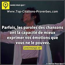 Parfois Les Paroles Des Chansons Ont La Capacite De Mieux Exprimer Vos Emotions Que Vous Ne Le Pouvez Certaines chansons racontent une histoire tandis que d'autres chansons sont de petits instantanes a propos d'un si c'est un instantane, ecrivez plusieurs histoires courtes liees au theme central et une autre histoire entierement centree sur ce theme. parfois les paroles des chansons ont