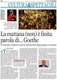 Check spelling or type a new query. Giacomo Annibaldis Recensisce La Mattana E Ormai Finita Di Pietro Sisto Su La Gazzetta Del Mezzogiorno Progedit Editore