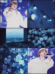 Blue aesthetic purple aesthetic red aesthetic bts aesthetic music pink pink aesthetic indie background blue cell phone. Bts Jimin Blue Aesthetic By Beaxh Bxtch On Deviantart