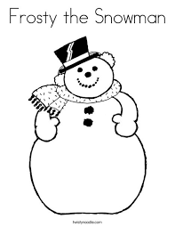 Frosty The Snowman Coloring Page Twisty Noodle To keep frosty from melting away karen had journeyed together with him and hocus focus inside a on that note of action, we conclude our amazing journey into the world of winter and snow through this collection of frosty the snowman coloring pages. frosty the snowman coloring page