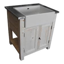 Meuble A C Vier Timbre D Office Inclus En Pin Massif Meuble Evier Evier Timbre Evier
