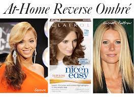 L'oréal paris féria wild ombré collection, c$13.99/us$12.99 each; How To Diy Reverse Ombre Hair Color It S Easy Promise Stylecaster