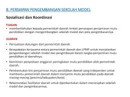 Menciptakan sistem pengendalian penyelenggaraan pendidikan tinggi oleh sifat pengembangan spmi. Pengembangan Sekolah Model Dan Pengimbasan Ppt Download