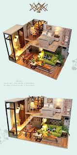 Diy Doll House Miniature Dollhouse With Furnitures Wooden House Miniaturas Gift M30 Sims House Plans Tiny House Design Sims House