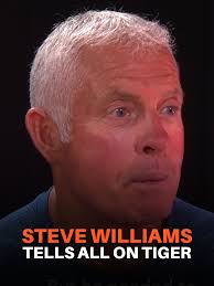 Tiger Hugs Steve Williams