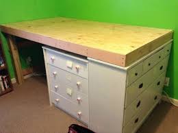 Loft Bed With Desk And Dresser Ideas On Foter Diy Loft Bed Low Loft Beds Kid Beds