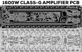 Have a good day guys, introduce us, we from carmotorwiring.com, we here. 1600w Power Amplifier Class G Pcb Layout Electronic Circuit