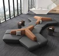 Comfort Meets Style: High-Quality office lobby waiting sofa ...