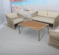 Outdoor Rattan Sofa Simple Courtyard Tea Table Combination Romantic Leisure  Rattan Chair Furniture
