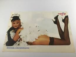 Vintage 90s Rare Supermodel Helena Christensen Dolly Foreign Magazine 1pg  Pin-Up | eBay