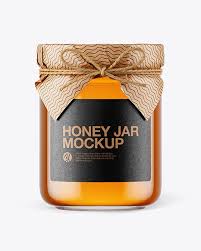 This free psd mockup file very easy to edit. Glass Honey Jar With Paper Cap Mockup In Jar Mockups On Yellow Images Object Mockups