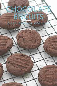 Chocolate Biscuits In 2020 Chocolate Biscuits Chocolate Cookie Recipes Easy Chocolate Cookies Easy