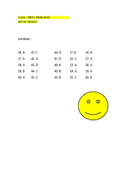 Atau dengan jak = jangkauan antar kuartil, k3 = kuartil ke 3, k1 = kuartil ke 1. Jawaban Tugas Bahasa Inggris Pdf