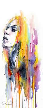 Sunshower By Agnes Cecile Fine Art Prints Available At Eyes On Walls Http Www Eyesonwalls Com Collections Agnes Cecile Art Art Painting Art Inspiration