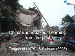 The next day a disastrous earthquake struck which would have killed tens of thousands. China Earthquakes Learning From The Past Tangshan 1976 Sichuan 2008 Wikimedia Commons Image By Miniwiki And Licensed For Use Under The Creative Ppt Download