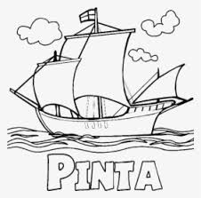 Columbus day worksheets for kids. Transparent Christopher Columbus Clipart Christopher Columbus Boat Drawing Hd Png Download Kindpng