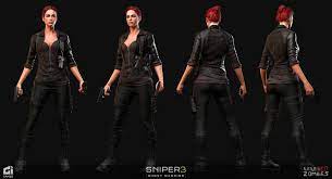 Additional single player campaign the escape of lydia. Artstation Sniper Ghost Warrior 3 Character Raquel Little Red Zombies