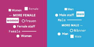 an alternative to pink blue colors for gender data