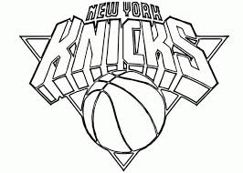 Nba Coloring Pages New York Knicks Sports Coloring Pages Nba Basketball Teams Free Coloring Pages