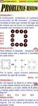 Este juego es de colaboración e imitación se realiza en un espacio ilimitado con 30 o 40 personas. 34 Ideas De Ejercicios De Logica Matematica Ejercicios De Logica Matematica Ejercicios Resueltos Ejercicios