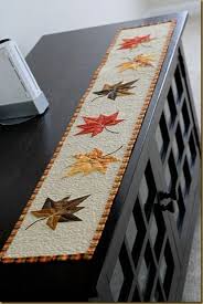 Free Fall Applique Templates And Patterns Fall Quilts Quilted Table Runners Fall Applique