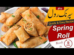 Our aim is to get people to fall in love with the cooking! Chicken Spring Roll Recipe In Urdu Quick And Easy Recipe Spring Roll Recipe Saima Kashmiri Youtube
