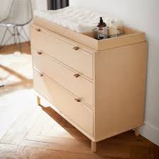 3 spacious drawers provide plenty of storage space. West Elm Nash 3 Drawer Changing Table Natural Lazysuzy
