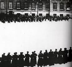 9 january] 1905 in st petersburg, russia, when unarmed demonstrators, led by father georgy gapon, were fired upon by soldiers of the imperial guard as they marched towards the winter palace to present a petition to tsar nicholas ii of russia. Bloody Sunday 1905 Wikiwand