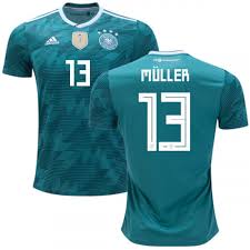 13 germany muller mens soccer jersey 2018 world cup