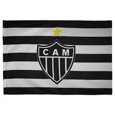 Na conquista do torneio campeão dos campeões, em 1978, e da 1ª copa conmebol, em 1992. Bandeira Atletico Mineiro Escudo Preta Futfanatics