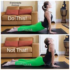 Do This Not That 5 Poses Everyone Does Wrong How To Fix Them With Pictures Erin Motz Yoga Moves Yoga Fitness Exercise