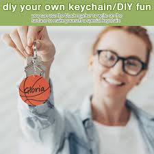 Buy 18 Packs Basketball Keychain Bulk for Basketball Party Favors Supplies  Team Gifts Boys Girls School Carnival Reward Basketball Party Fillers  Sports Souvenir Favors with 1 Black Marker for DIY Writing Online