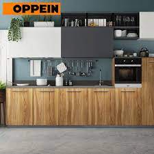 They say the kitchen is the heart of a home. China Oppein 360cm Wood Grain Pre Assembled Kitchen Cabinet Op17 M01 China Kitchen Cabinets Standard Kitchen Cabinet