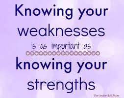 Know Your Weaknesses The Cookie Chrunicles Motivational Affirmations Running Motivation Quotes Positive Quotes