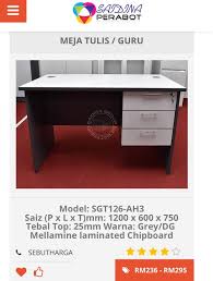 Pusat grosir baju murah online shop, belanja pakaian dari supplier terlengkap, banyak fashion termurah bisa eceran di toko baju online terdekat. Saidina Perabot Meja Tulis Berlaci Meja Pejabat Kami Facebook