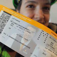 Sie buchen ihre flugtickets sicher und einfach direkt über unsere website. Flug Ticket Mit Diesem Code Auf Dem Bekommen Sie Ein Upgrade Reise