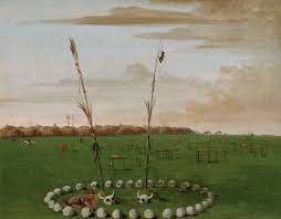 Caza de búfalos, persecución de George Catlin