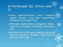 Jika anda ingin menonton tafsir surat ini, anda dapat menontonnya melalui link dibawah ini. Al Isra Ayat 32