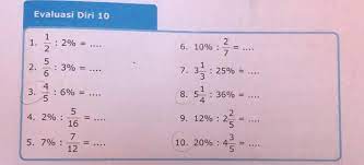 View jawaban matematika kelas 5 halaman 10 evaluasi diri 2 pictures. Bantu Jawab Evaluasi Diri 10 Kelas 5 Halaman 55 Nomer Yang Di Lingkari Trimakasih Brainly Co Id