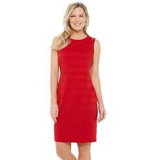 Check spelling or type a new query. Women S Chaps Sleeveless Textured Knit Sheath Dress